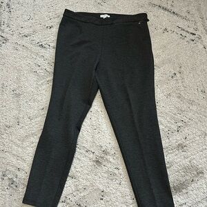 Isaac Mizrahi Stretch Icon Ankle Pants Dark Gray women’s 16 NWOT